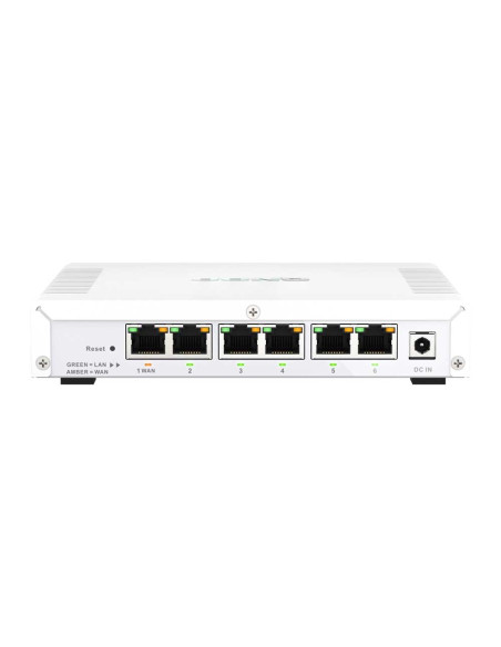 QNAP QHora-321 Six-port 2.5GbE SD-WAN Router with SFP+/RJ45 Combo Ports