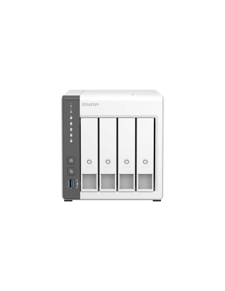 QNAP TS-433-4G 4-Bay NAS with Quad-core Processor, 4 GB DDR4 RAM and 2.5GbE Port