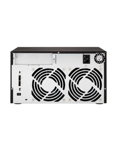 QNAP TL-D800S 8-Bay Desktop SATA 6Gb/s JBOD Storage Enclosure with U.2 NVMe SSD and 10GbE SFP+ Ports