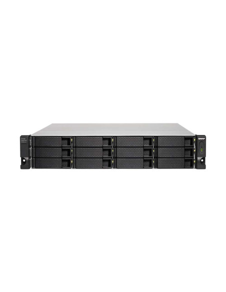QNAP TL-R1200C-RP 12-Bay Rackmount USB 3.2 Gen 2 Type-C High-Capacity JBOD Storage Enclosure with Redundant Power