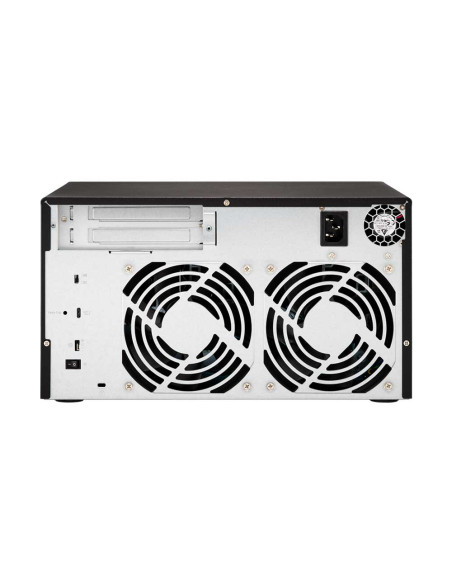 QNAP TL-D800C 8-Bay Desktop SATA 6Gb/s JBOD Storage Enclosure with U.2 NVMe SSD and 10GbE SFP+ Ports