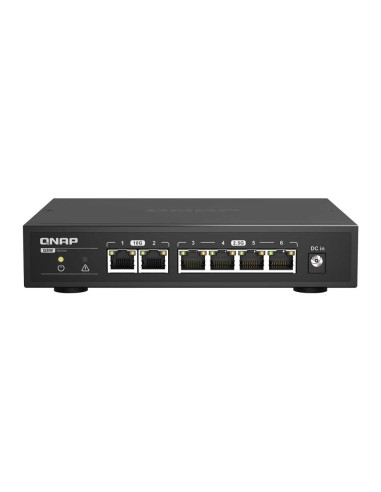 QNAP QSW-2104-2T 6-Port 10GbE and 2.5GbE...