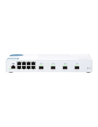 QNAP QSW-M408S 12-Port 10GbE Layer 2 Web...