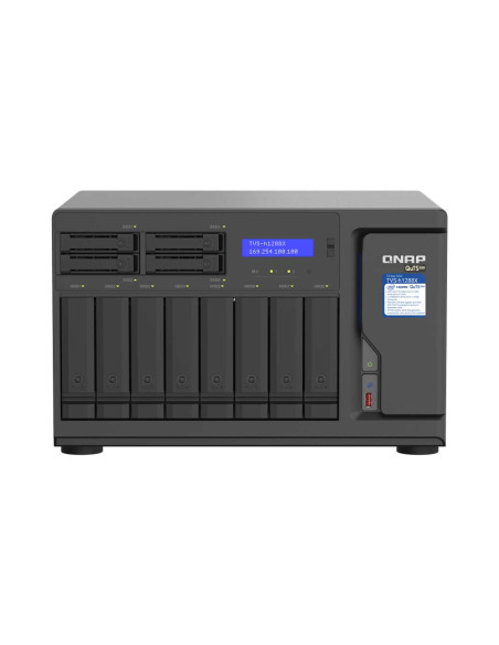 QNAP TVS-h1288X-W1250-16G 12-Bay NAS with Intel® Xeon® W Processor and Thunderbolt™ 3 Support