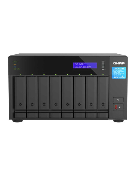 QNAP TVS-h874X-i9-64G 8-Bay NAS with 12th Gen Intel® Core™ i9 Sixteen-core Processor and Dual 10GbE Ports