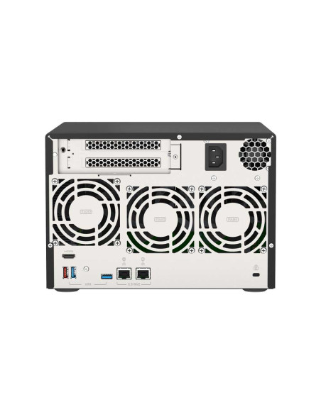 QNAP TVS-675-8G 6-Bay NAS with Zhaoxin KX-U6580 8-Core Processor, M.2 SSD and 2.5GbE Ports