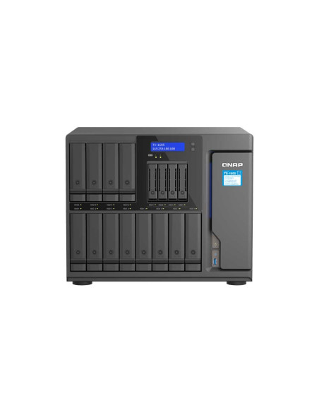 QNAP TS-1655-8G 16-Bay NAS with Intel Atom C5125 8-Core Processor, U.2 NVMe SSD and 2.5GbE Ports