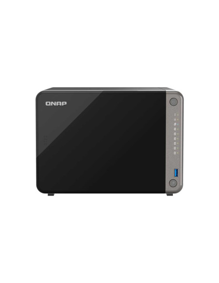 QNAP TS-AI642-8G 6-Bay NAS with ARM Cortex-A76/-A55 8-Core Processor, 6 TOPS NPU and 2.5GbE Ports