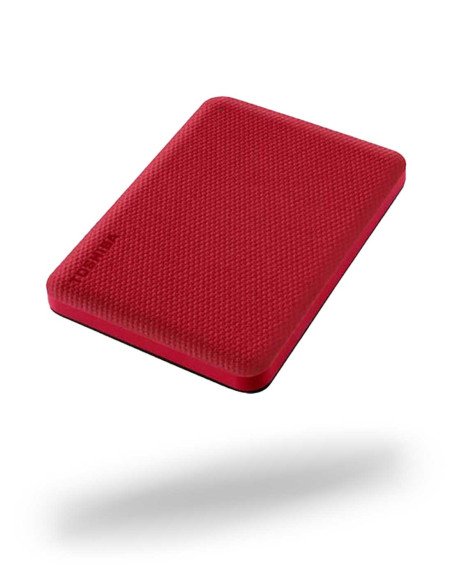 Toshiba Canvio Advance 1TB Red Portable External Hard Drive HDTCA10ER3AA