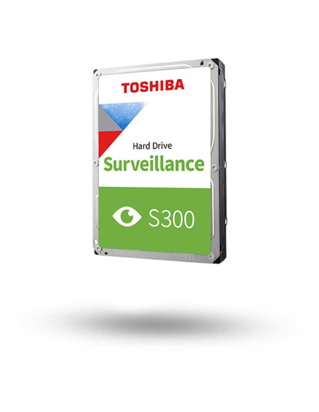 Toshiba S300 2TB Surveillance 3.5-Inch Internal Hard Drive - CMR SATA 6 GB/s 5700 RPM 128 MB Cache - HDWT720UZSVA