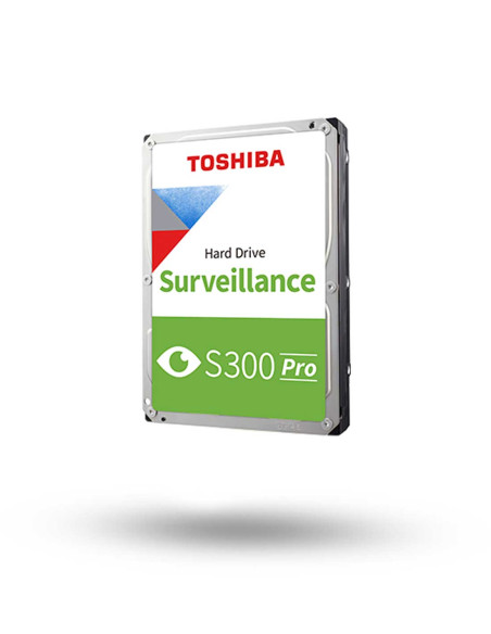 Toshiba S300 Pro 10TB Surveillance 3.5-Inch Internal Hard Drive - CMR SATA 6 GB/s 7200 RPM 128 MB Cache - HDWT31AUZSVA